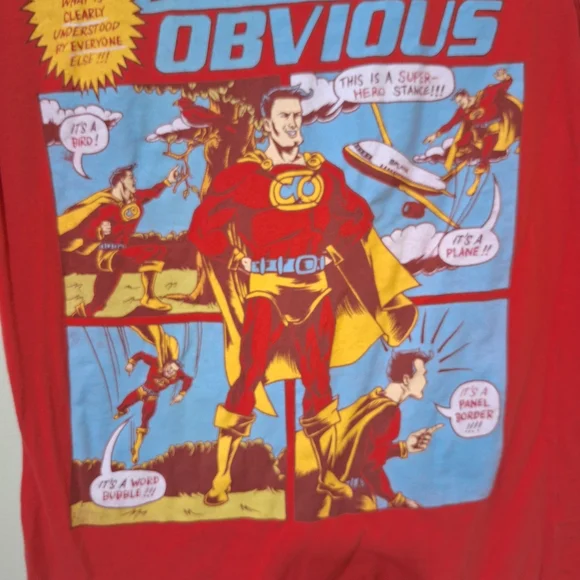 Threadless Caption Obvious Tshirt - Picture 3 of 6